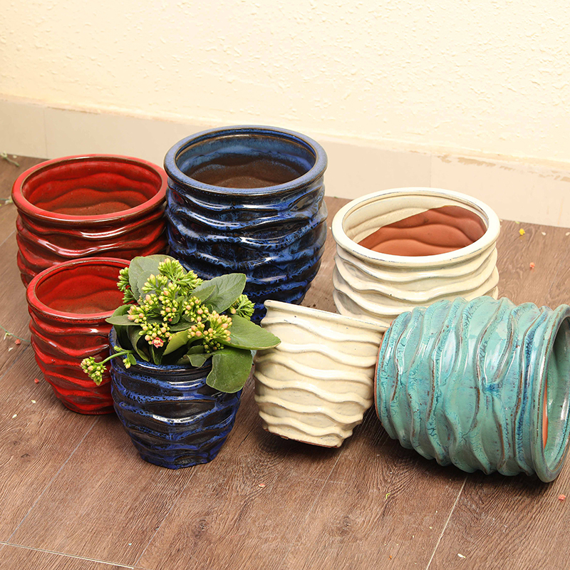 Small Ceramic Flower Pots Modern Planter Decorative Planters Small